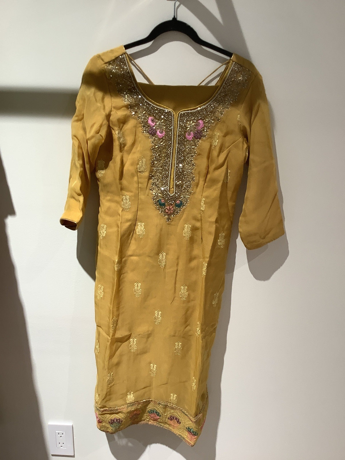 Mustard Palazzo Suit for Women