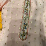 Zari Embroidered Pant Suit