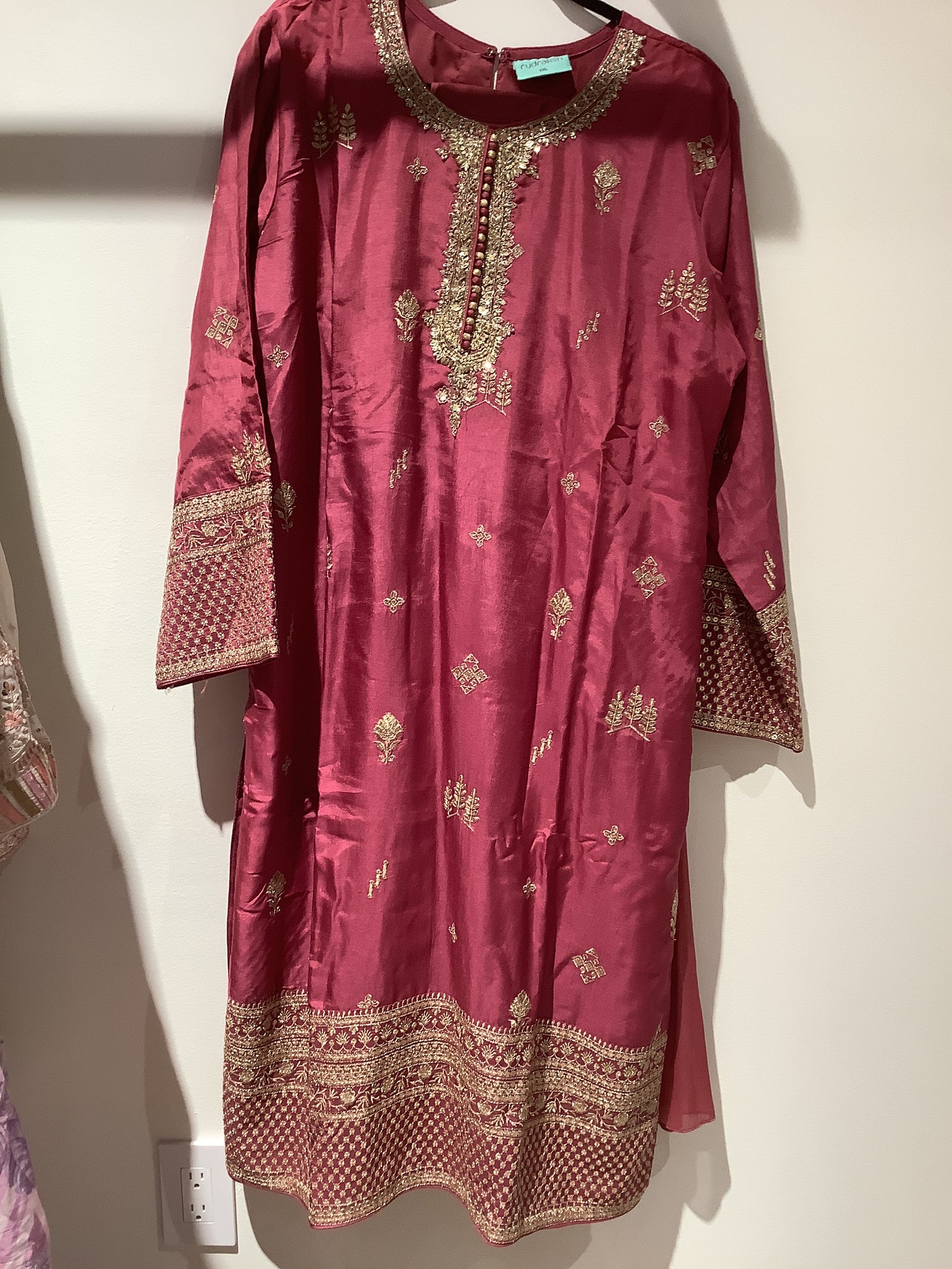 Embroidered Gharara Suit