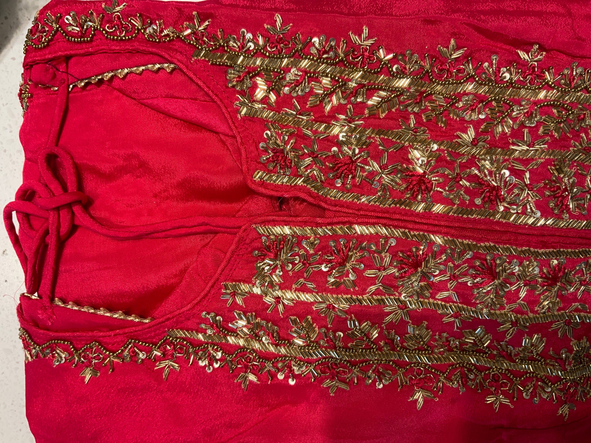 Gharara Suit with Floral Motifs