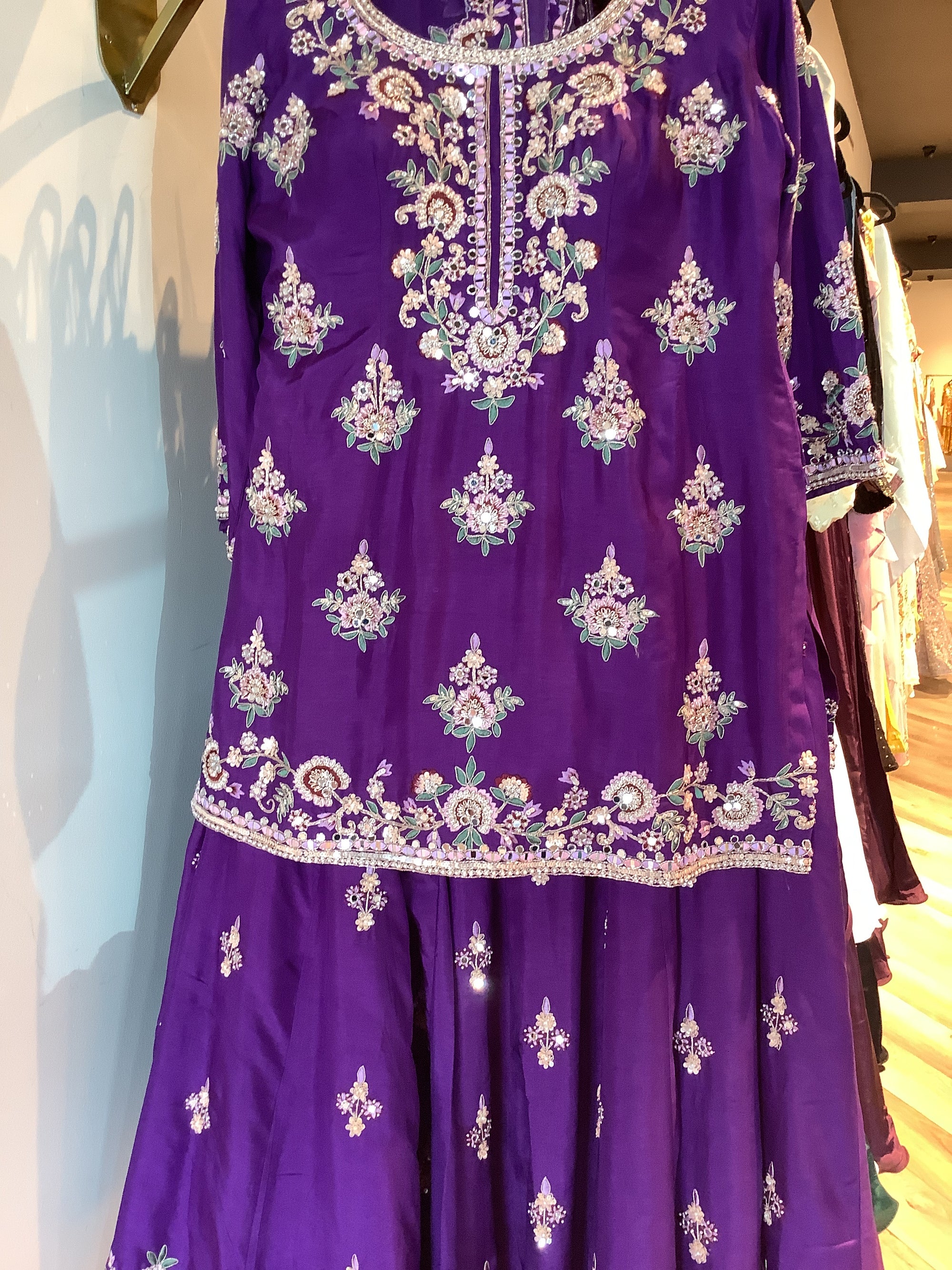 Enigmatic Sharara Suit