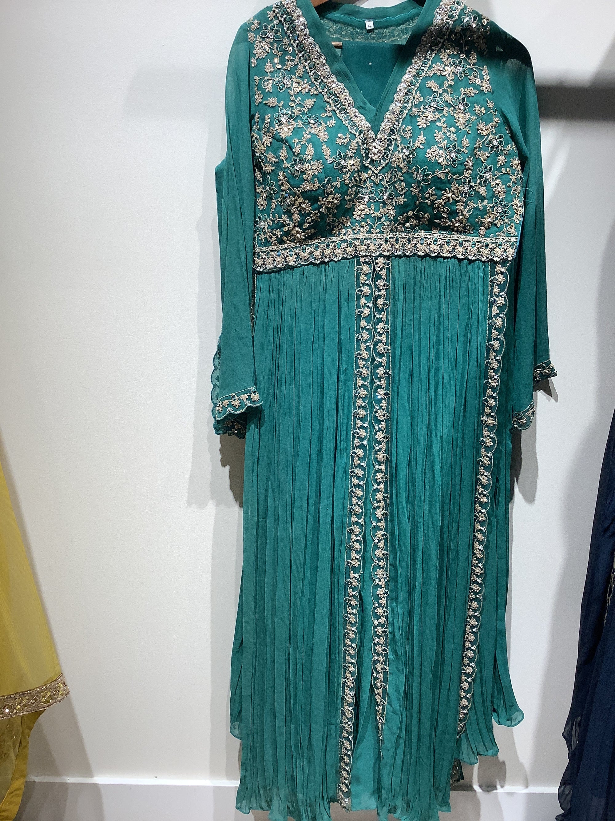 Enchanting Anarkali Sharara Suit