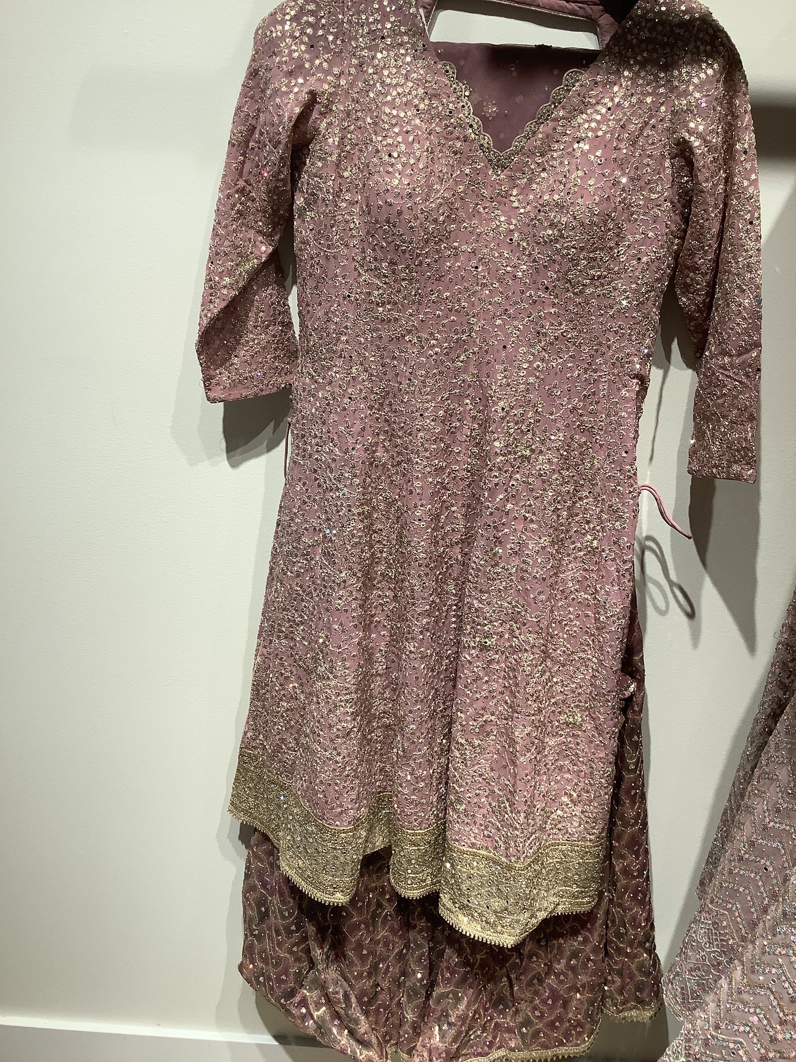 Shimmery Sharara Suit
