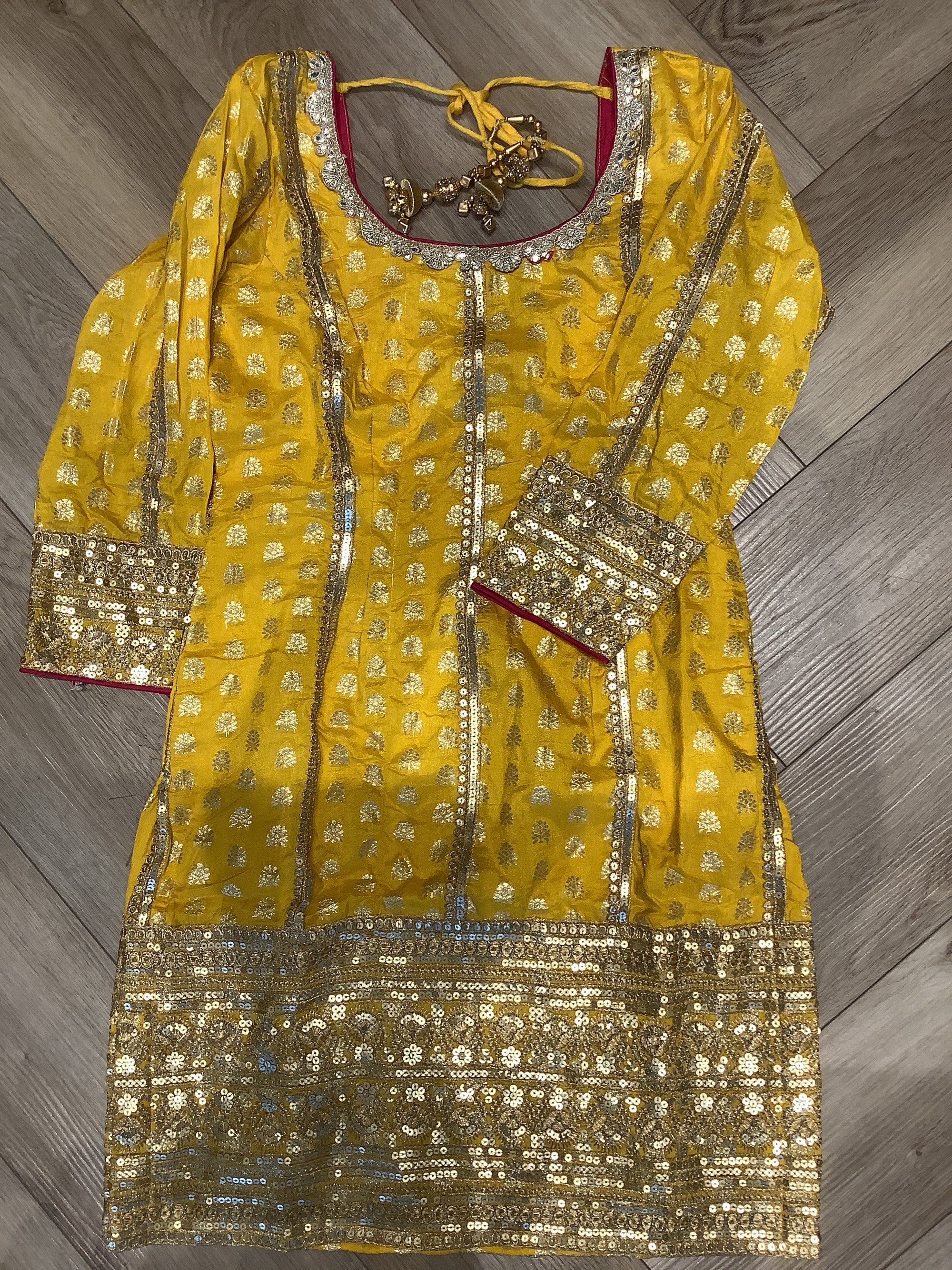 Vibrant Gharara suit