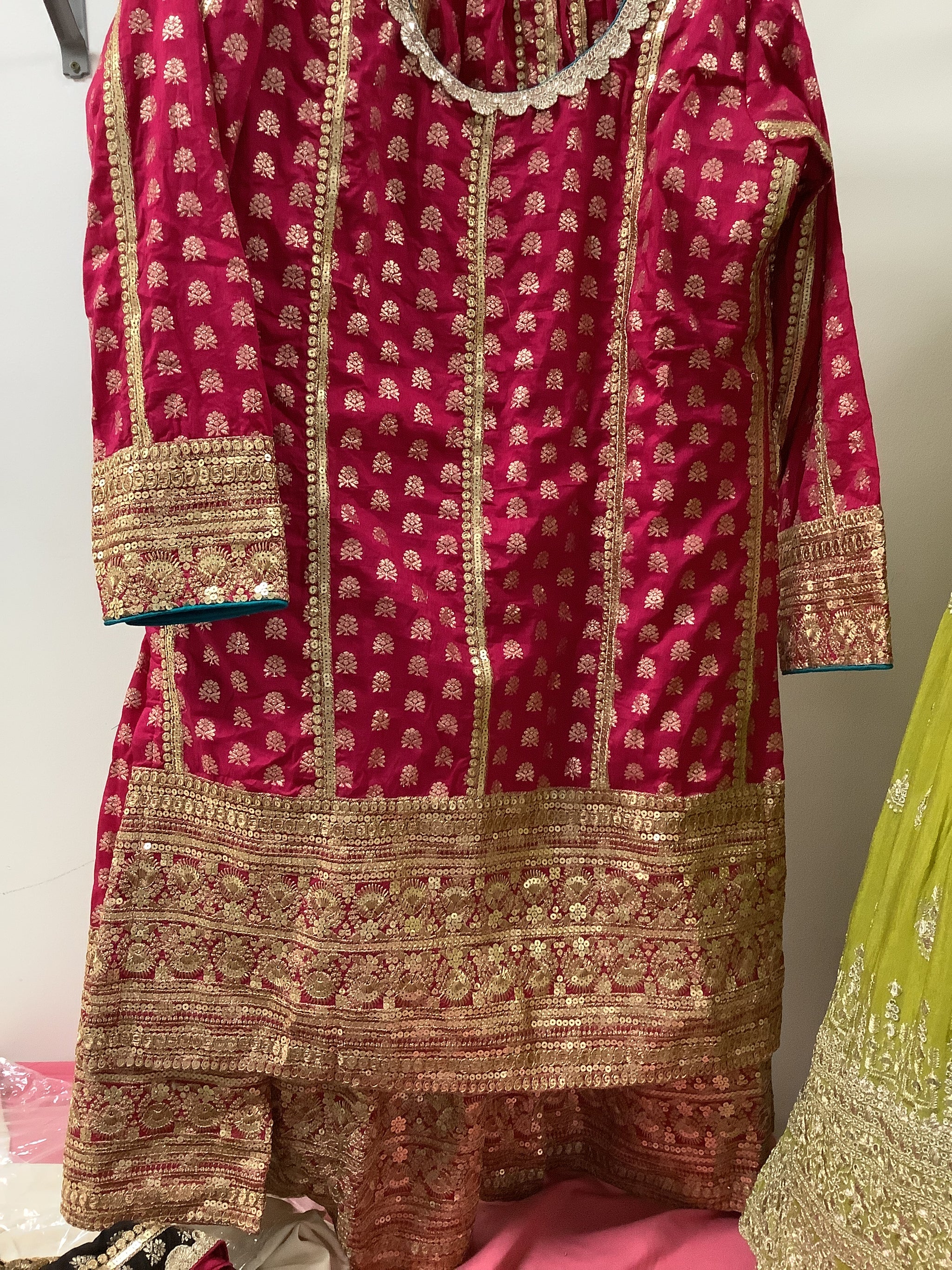 Vibrant Gharara suit