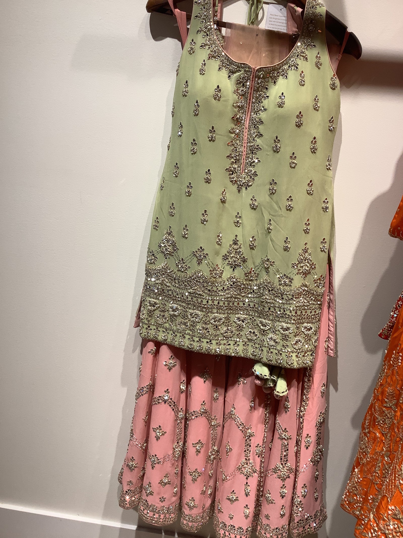 Classic Embellished Gharara Suit