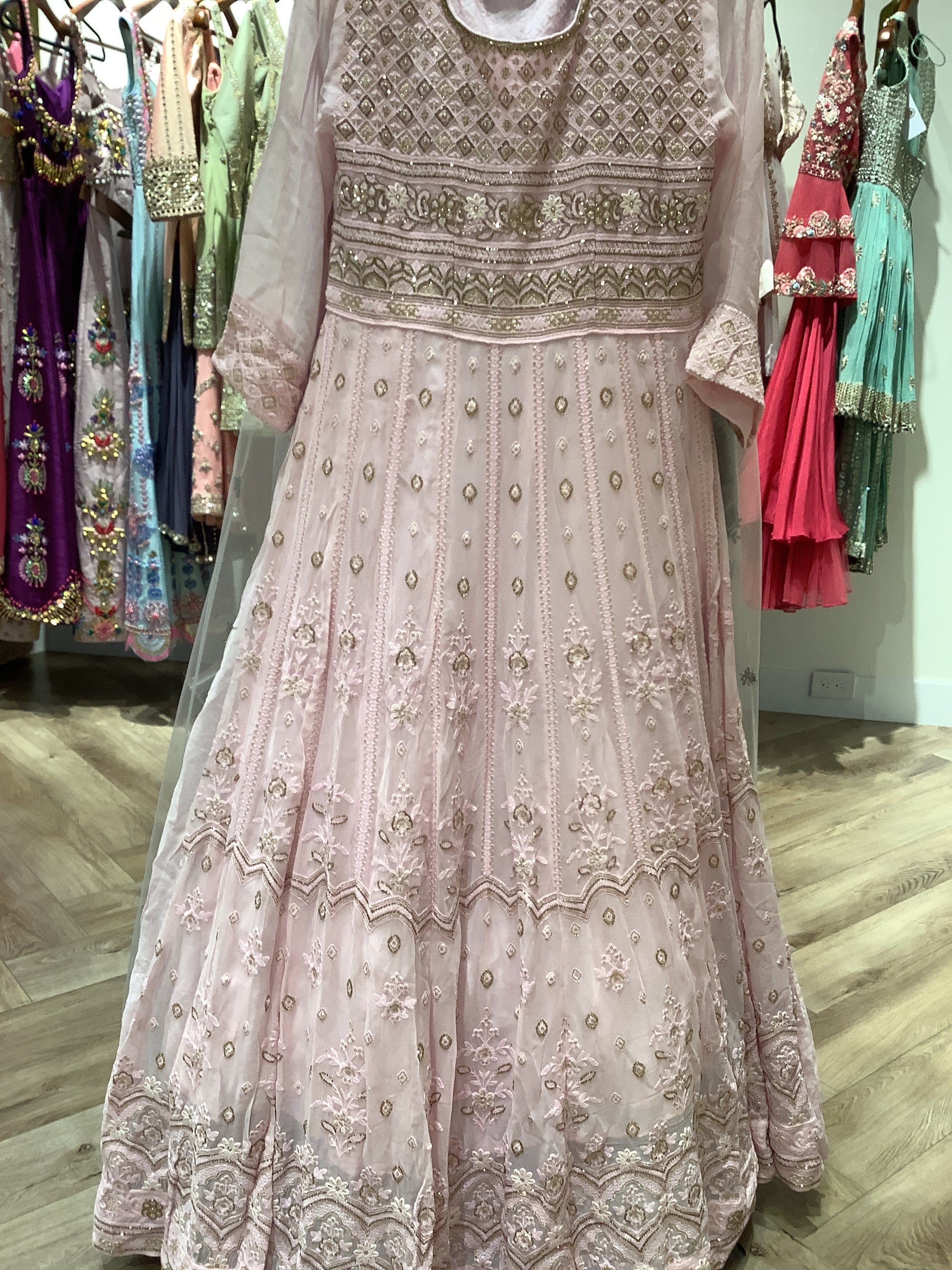 Graceful Anarkali suit