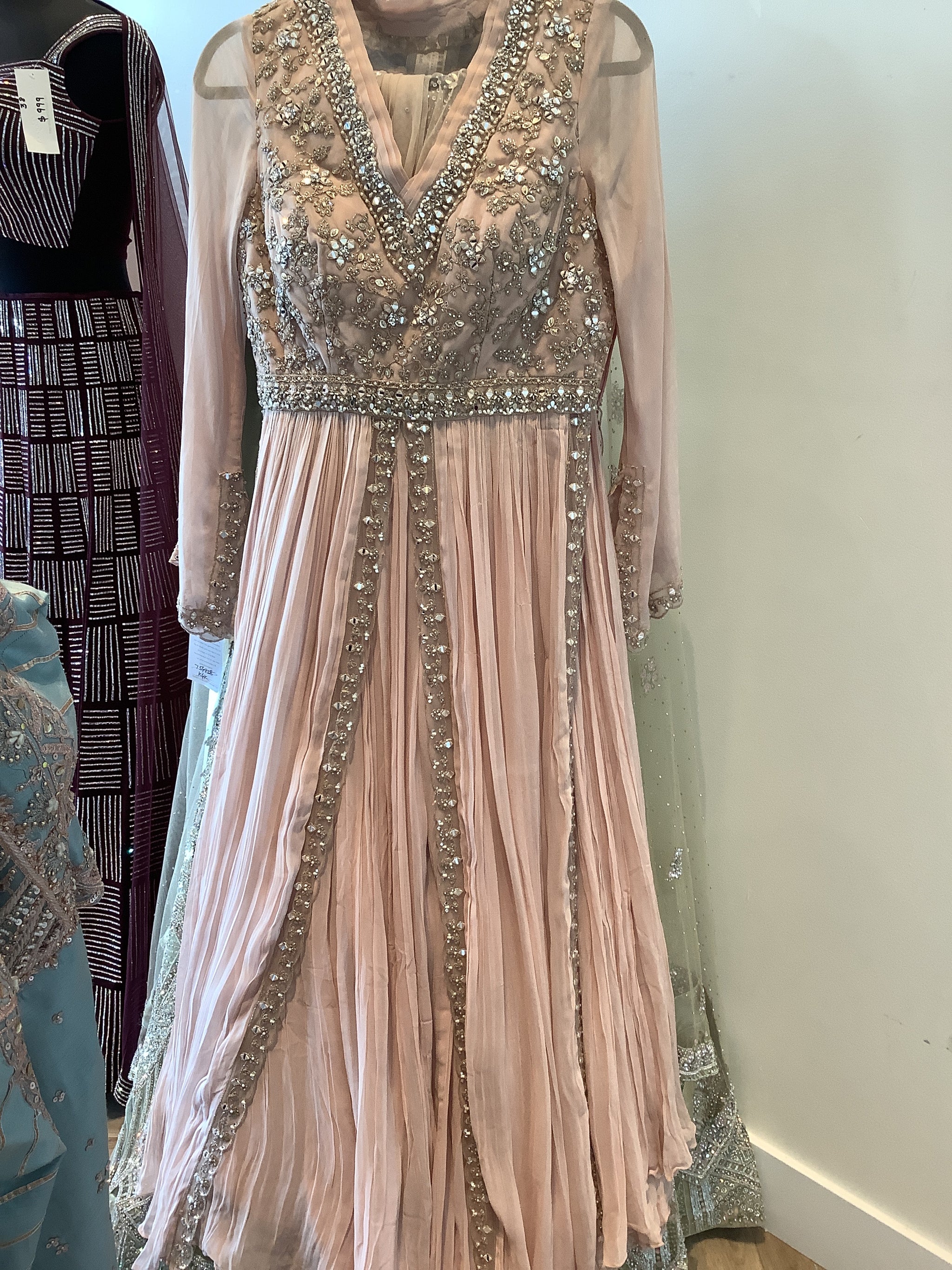 Enchanting Anarkali Sharara Suit